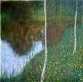 Am See mit Birken Gustav Klimt